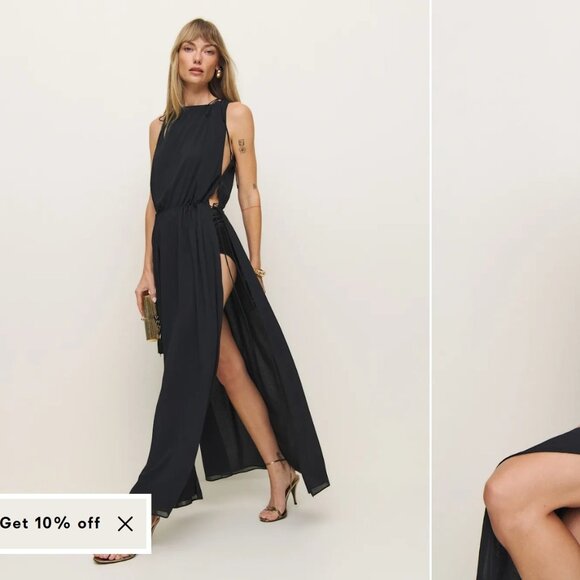 Reformation Dresses & Skirts - Reformation Lucelia Dress Black - Size XS